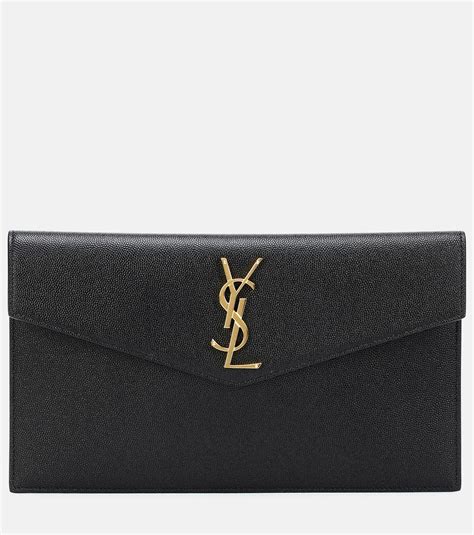 saint laurent clutch sale|saint laurent uptown leather clutch.